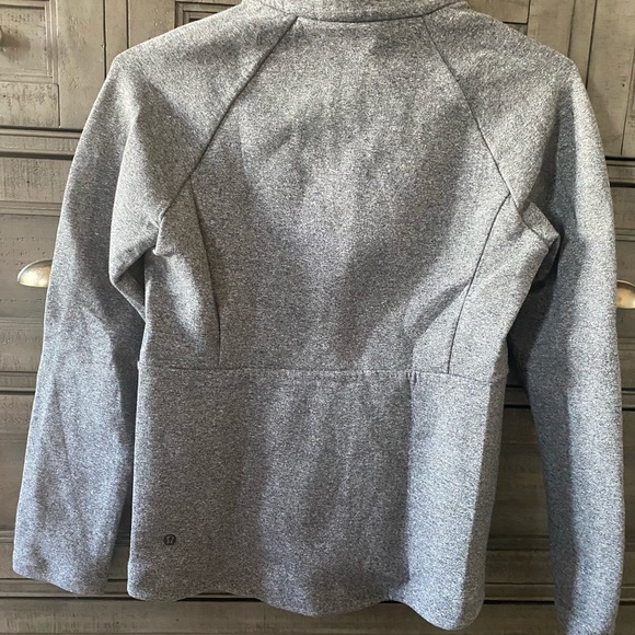 Lulu lemon grey zip up - Picture 3 of 3
